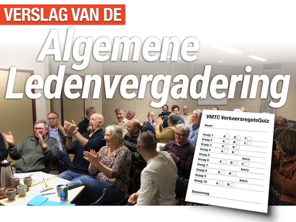 Een verslag van de Algemene Ledenvergadering 2024 met de VMTC VerkeersregelsQuiz.